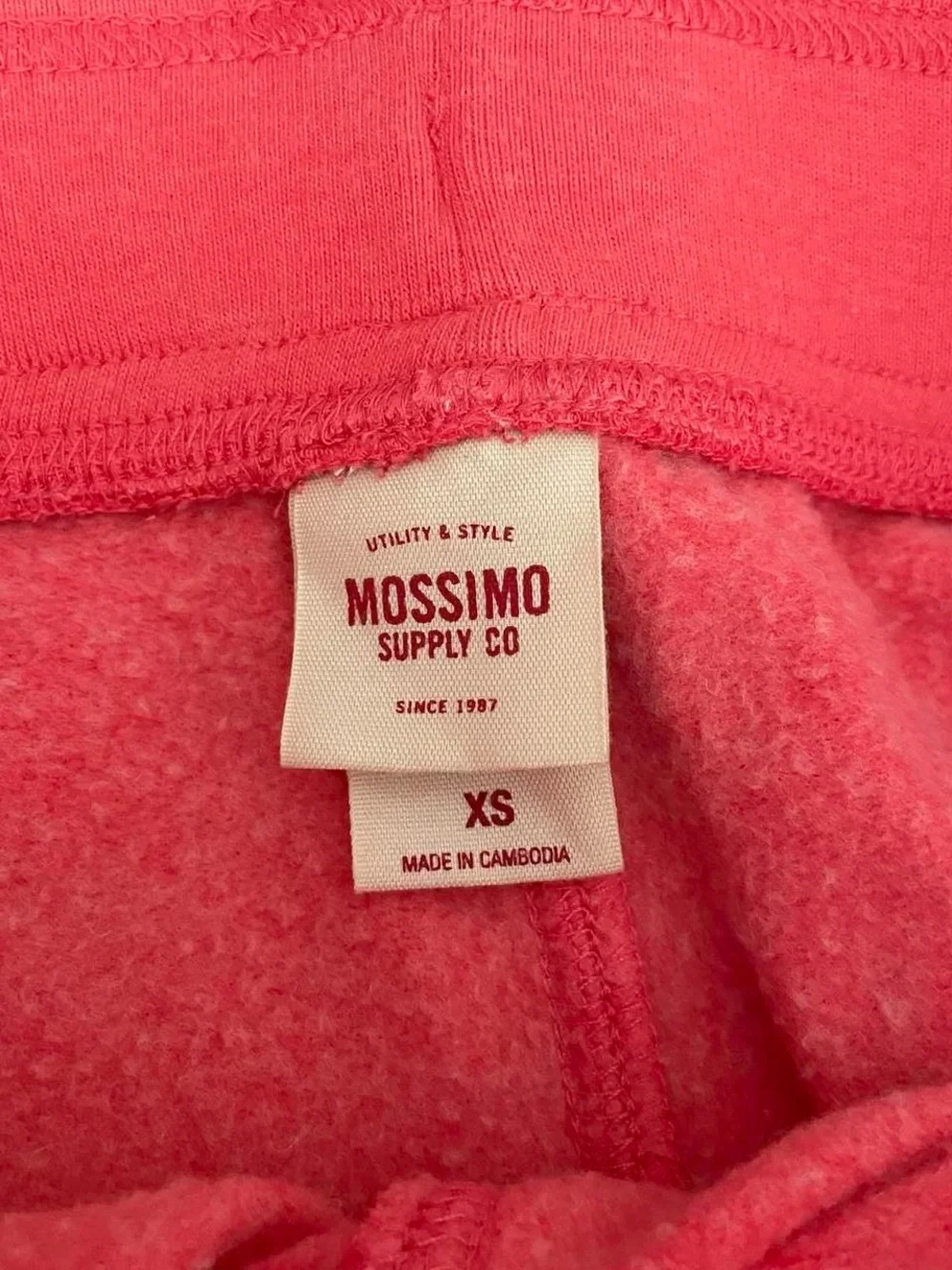 Vintage Y2K coral micro mini shorts by Mossimo